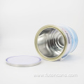 4L empty round paint tin can